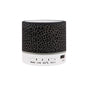 Bluetooth Bass Speaker LED Light Bluetooth Speaker Plastic Long Standby Time  Colorful Bass Bluetooth Speaker