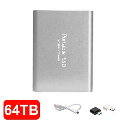 4TB Mini External Solid State Drive Portable SSD 8TB Hard Drive Small