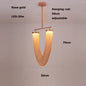DecorBites™ LED Aluminum Ceiling Chandelier Lighting Hanging Lamps for Foyer