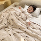 DecorBites™ Kids Cartoon Printed Cooling Summer Blanket - Soft Lightweight Comforter