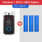 Video Doorbell Camera HD WiFi Doorbell Wireless Operated Motion Detector Audio & Speaker Night Vision for iOS&Android