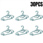 5-50pcs Baby Hangers Plastic Kids Clothes Storage Hanger for Nursery