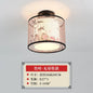 DecorBites™ Lotus Chinese Chandelier Ceiling Lamp Simple Corridor Painting LED Lighting