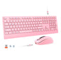 Bluetooth 2.4G Dual-Mode Wireless Full-Size Keyboard And Mouse Combo Rechargeable Fast-Charge Office Keyboard Set For PC Windows