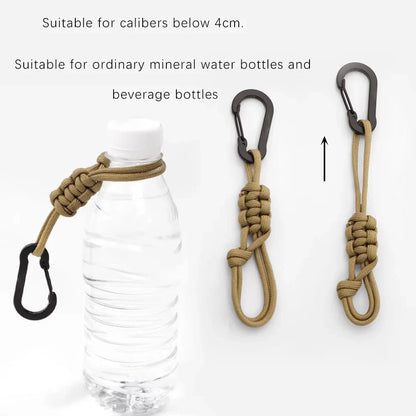 Outdoor Multifunctional Water Bottle Buckle, Kettle Buckle, Umbrella Rope Buckle, Hat Bbuckle, Mineral Water Universal Keychain