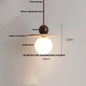 DecorBites™ LED Pendant Lamp Black Iron Wabi Sabi Hanging Light - Yellow Travertine