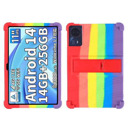 For ODEA S11 10.95inch Tablet Case Tablet Shockproof Cover Android14 Tablet Kids Soft Silicon Stand Protective Shell