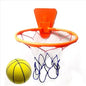 Children's indoor basketball frame without punching, wall mounted, adjustable, simple basketball rack, silent ball throwing