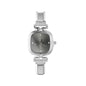 1PC 's Stainless Steel Round Simple Watch Bracelet Bangle for Friend