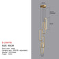 DecorBites™ LED Chandelier: Modern Living Room Dining Room Pendant Lights for Home Decor