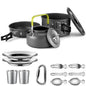 Camping Cooking Set Outdoor Aluminum Lightweight Equipment Camping