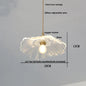 DecorBites™ Glass LED Pendant Lamp with Wood Handle - Modern Nordic Hanging Light