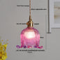DecorBites™ Green Glass LED Hanging Pendant Lights