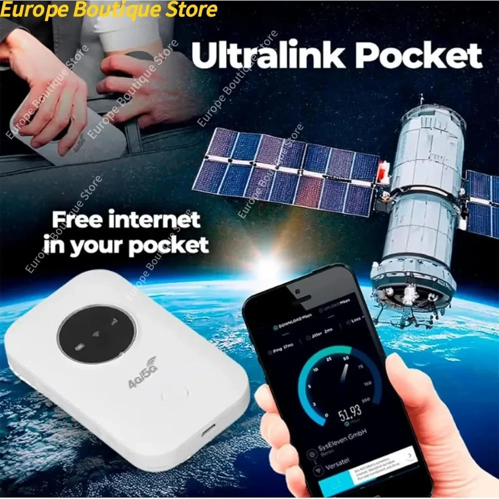 New 300Mbps 4/5G Portable Router USB Powered Pocket WiFi Pocket Mobile Hotspot Asian/European version Pocket Internet
