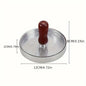 1PC Non-Stick Burger Press Patty Maker Metal Hamburger Mold for Beef