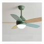 DecorBites™ Kids Ceiling Fan with Light and Remote Control, 3-Speed, 5-Blade Helicopter Design