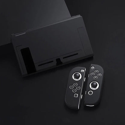 Protective Case Compatible with  Switch OLED Console and Joy-Cons,Switch Can Be Inserted in Dock with Shell Nintendo Switch Skin