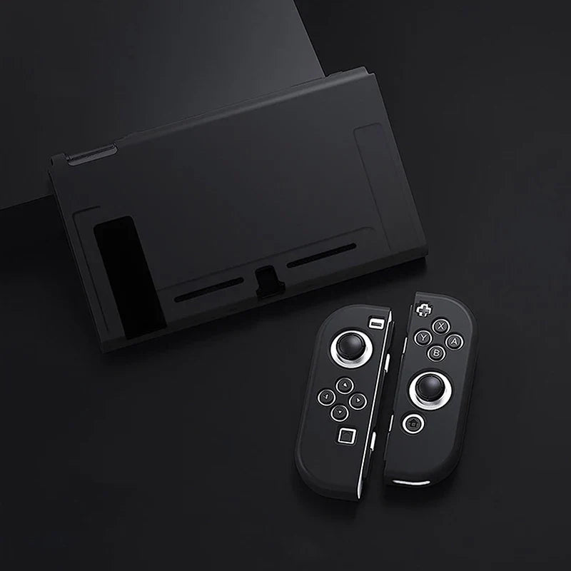 Protective Case Compatible with  Switch OLED Console and Joy-Cons,Switch Can Be Inserted in Dock with Shell Nintendo Switch Skin