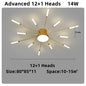 DecorBites™ LED Firework Chandelier: Modern Nordic Living Room Bedroom Pendant Light Fixtures