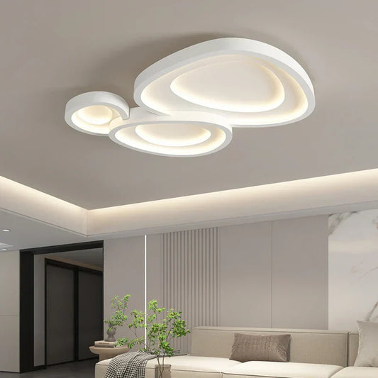 DecorBites™ LED Flower Chandelier for Modern Bedroom Ceiling Lamps - Indoor Lighting for Home