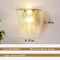 DecorBites™ Leaf Glass Chandelier Pendant Light Luxury Dining Room Ceiling Fixture