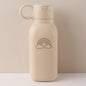 450ml Custom Name Silicone Straw Cup, Personalized Cartoon Pattern