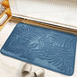 Absorbent Non-Slip Bathroom Rug Memory Cotton Bathrooms Floor Rugs