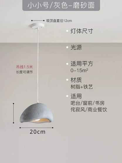 DecorBites™ Japanese Resin Pendant Lights for Dining Room Home Decor - Creative Luminaire Suspendu
