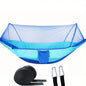 2-In-1 Camping Hammock with Mosquito Net 1.6lbs Ultralight Parachute