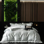 DecorBites™ Luxe Champagne Bedding Set in Silky Egyptian Cotton - Queen King Sizes