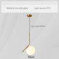 DecorBites™ Glass Pendant Lights: Modern Bedroom Bedside Chandeliers for Home Indoor Decor