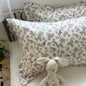 DecorBites™ Korean Floral Cotton Pillowcase 40x60cm, 48x74cm, 50x80cm, Home Cushion Cover