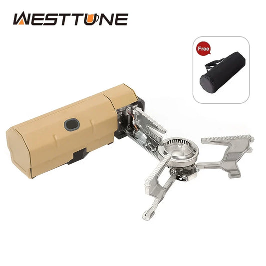 Camping Gas Stove 2670w Portable Folding Cassette Gas Burner Outdoor