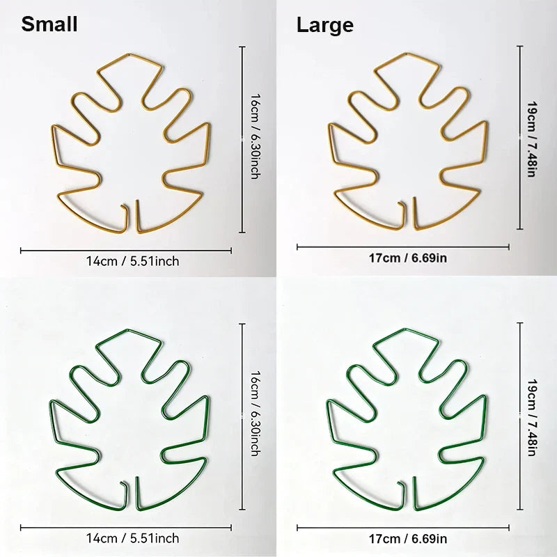 1Pc Large Monstera Plant Support Frame Sturdy Climbing Stems Leaf Stabilizer Outdoor Use for Tall Houseplant Hanging Plant Stand