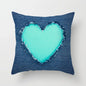 DecorBites™ Leaf Feather Cushion Covers Geometric Heart Print Pillowcase Home Decor