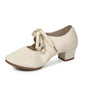 Solid Color Comfortable Breathable Dance Shoes Low Heels Soft Soles Fashionable Adjustable Women's Dance Shoes 2025 New