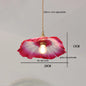 DecorBites™ Green Glass LED Pendant Lamp with Copper Wood Handle for Modern Nordic Home Decor
