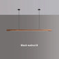 DecorBites™ Linear LED Pendant Lights: Modern Kitchen Island Dining Room Lighting