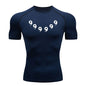 Anime Compression Set Running Sport Fitness Suit for Men Quick Dry