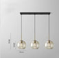 DecorBites™ Industrial Retro LED Glass Pendant Light Chandelier for Kitchen Restaurant