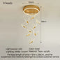DecorBites™ LED Chandelier: Modern Butterfly Design, Acrylic, Exhibition Hall, Staircase, Bedroom Night Lamp Lighting Fixtures