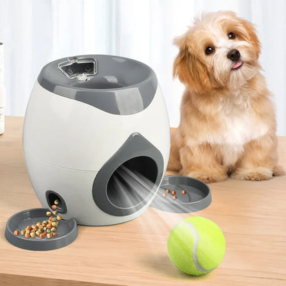 Automatic Dog Ball Launcher Dog Tennis Food Reward Machine Dog Tennis