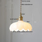 DecorBites™ Green Glass LED Hanging Pendant Lights