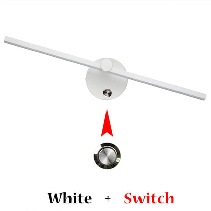 DecorBites™ Linear LED Vanity Wall Lamp 41CM with Switch & 300° Rotation