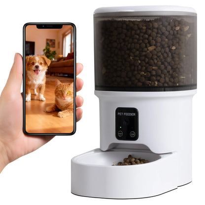 4L Smart Pet Feeder Automatic Cat Food Dispenser Cat Dog Bowl