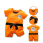 Baby Anime Clothes Vegeta Rompers Newborn Kuririn Roshi Training