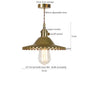 DecorBites™ Glass Flounce LED Pendant Light - Stylish Nordic Design