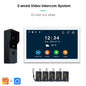 ANJIELO SMARTANJIELO SMART 10 Inch Vide10 Inch Doorbell Video Camera System with 7 Door Lock Intercom - Home Security Protection