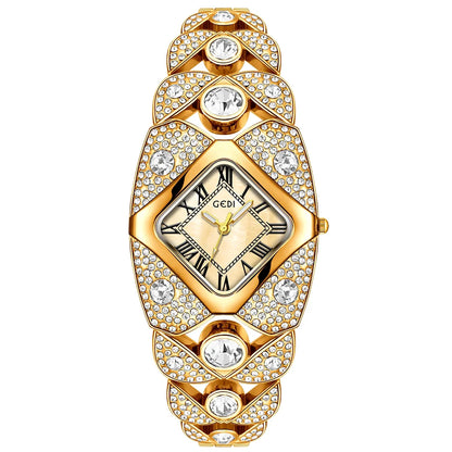 New Women Watch Light Luxury Brand Diamond Inlaid Bracelet Watches