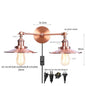 DecorBites™ Industrial Retro LED Wall Lamp with Two Heads and Pull Chain Switch